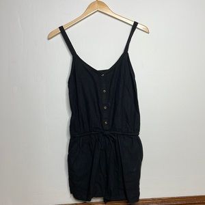 Old Navy Black Shorts Romper